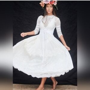 WE ARE HAH After Hours Corset Hidden Gem Walking On Eggshells Dress Size Medium